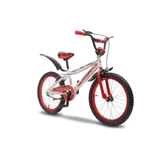 دوچرخه کودک پورت لاین مدل دنیز سایز 20 سفید قرمز